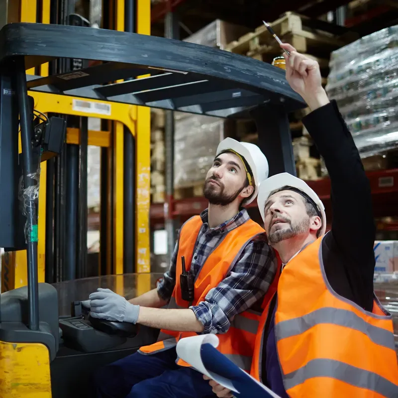 Forklift truck training